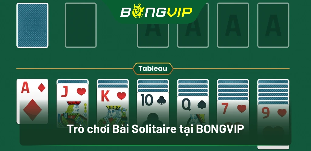 Trò chơi Bài Solitaire tại BongVip